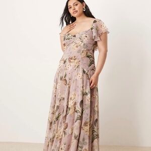 ASOS WEDDING/BRIDAL SHOWER DRESS PLUS SIZE